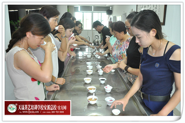 邯郸茶艺培训学员问天晟茶艺培训学校：邯郸哪里有学茶艺培训的？(图2)